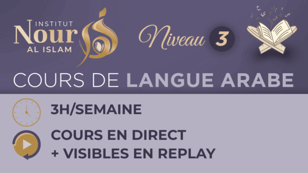 Langue arabe niveau 3